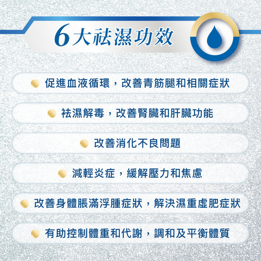 袪濕 Relieving Dampness (買2件8折)